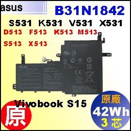t B31N1842i S531= 42Whj Asus VivoBook K531 S531 X531 / F513 K513 S513 qi3j
