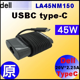 t 45WiType-C Dell j5V/20V  2A/2.25A  USB-C type  iLA45NM150j