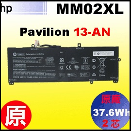 t MM02XLi Pavilion13-AN = 37.6Wh jHP Pavilion 13-AN q
