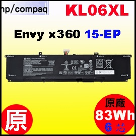 t KL06XLi15-ep= 83.14Wh jHP ENVY X360 15-ep 15t-ep q