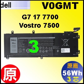 t V0GMTi G7-7700 = 56WhjDell G7-17-7700 / Vostro7500 qi3j