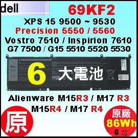 t 8FCTC 69KF2iXPS9510jDell XPS 9500  9510 9520 / Precision 5550  5560  q 