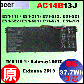 t AC14B13Ji AC14B13J= 37.7WhjAcer ES1-131 ES1-521 ES1-531 ES1-571 qi3j
