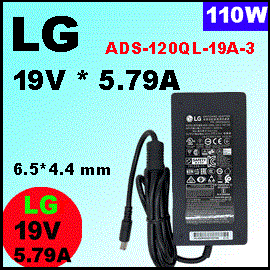  LG ti 110WRq jLG 19V *5.79A = 110W , 6.5*4.4mm Y