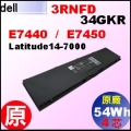 原廠 3RNFD【E7450= 54Wh】Dell Latitude E7440 E7450 Latitude14-7000 touch 電池【4芯】34GKR