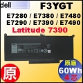 原廠 F3YGT【E7280= 60Wh】Dell Latitude E7280 E7380 E7480 電池【4芯】
