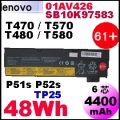 副廠【 T470 = 48Wh】Lenovo ThinkPad T470 T480 T570 T580 P51s 電池【6芯 】